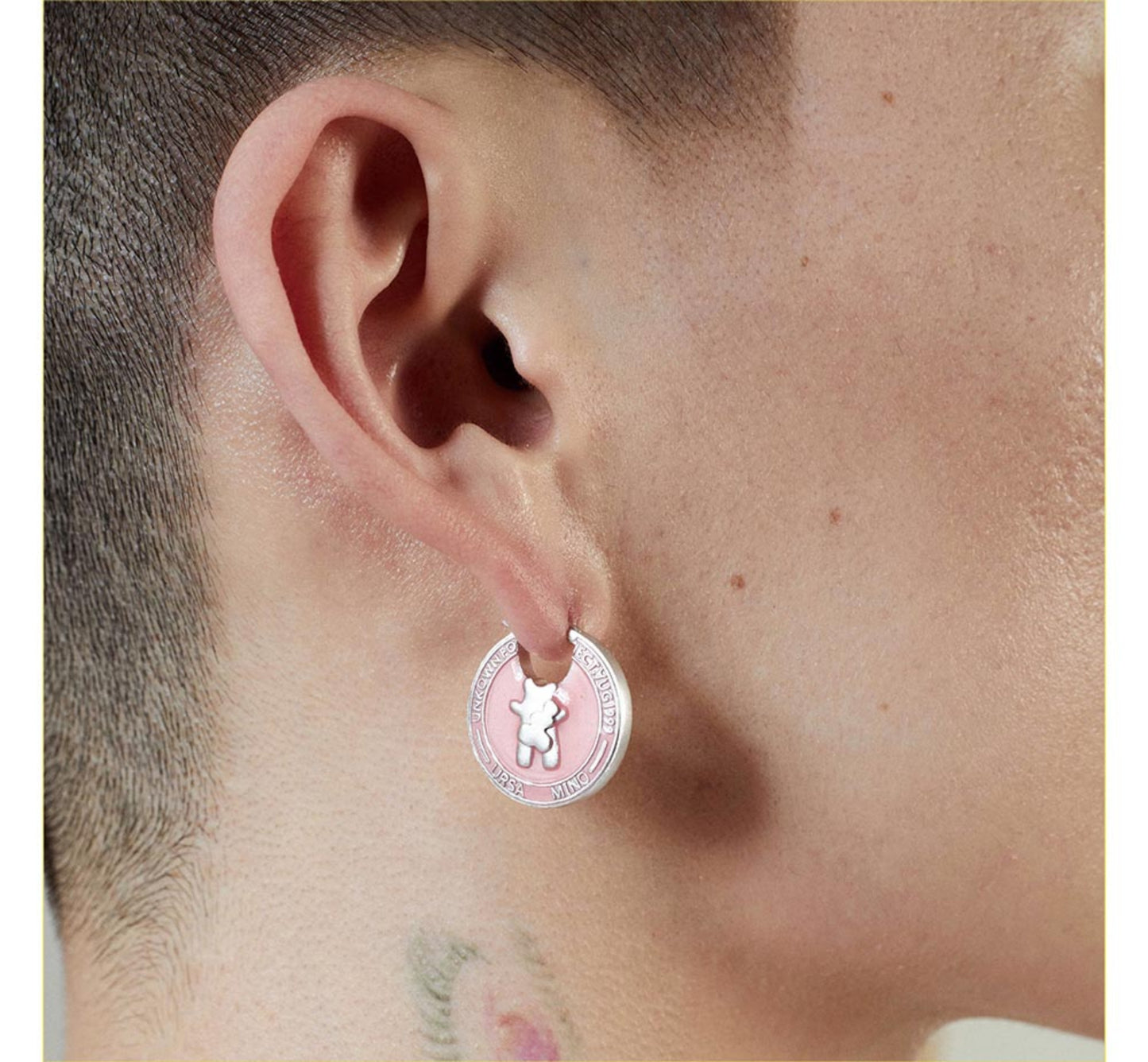 fomulo Dickybear Token Earrings