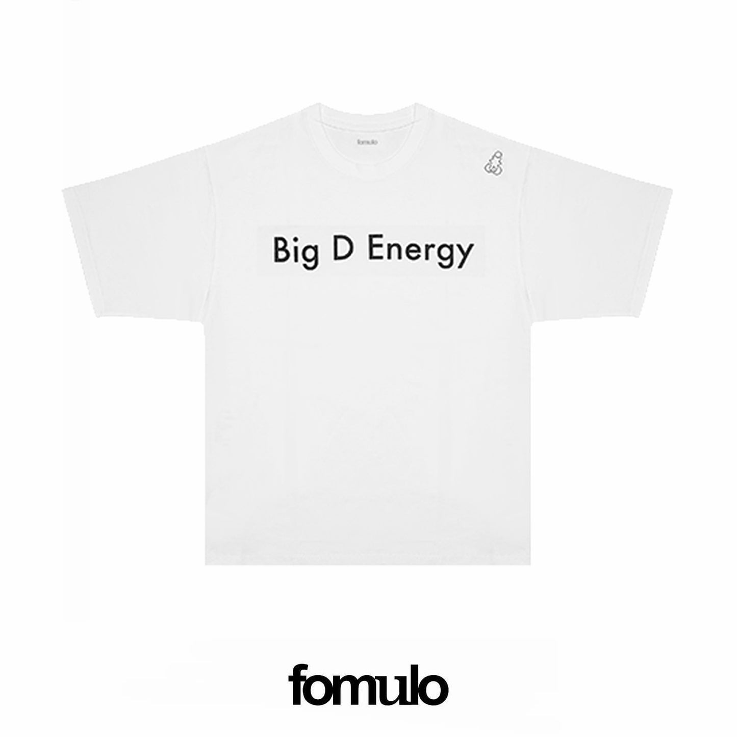 fomulo Slogan Printed Short-Sleeve T-Shirt