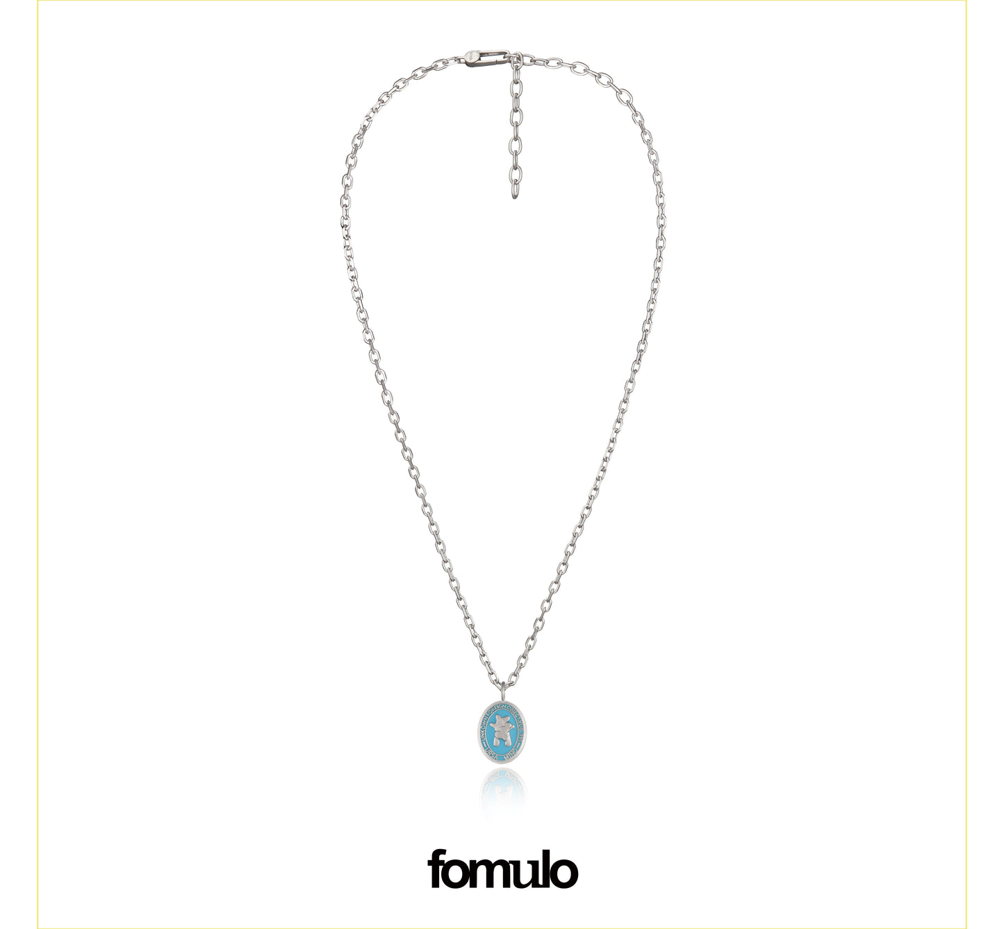 fomulo Dickybear Token Necklace