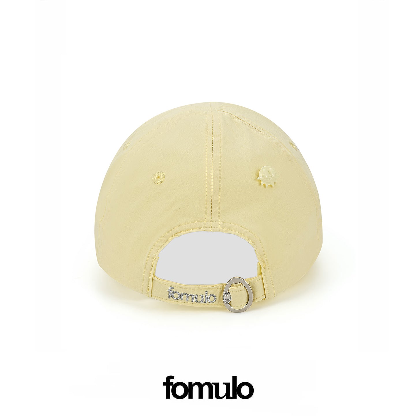 fomulo ‘Fugu worldwide’ Slogan-Printed Nylon Curved-Brim Cap