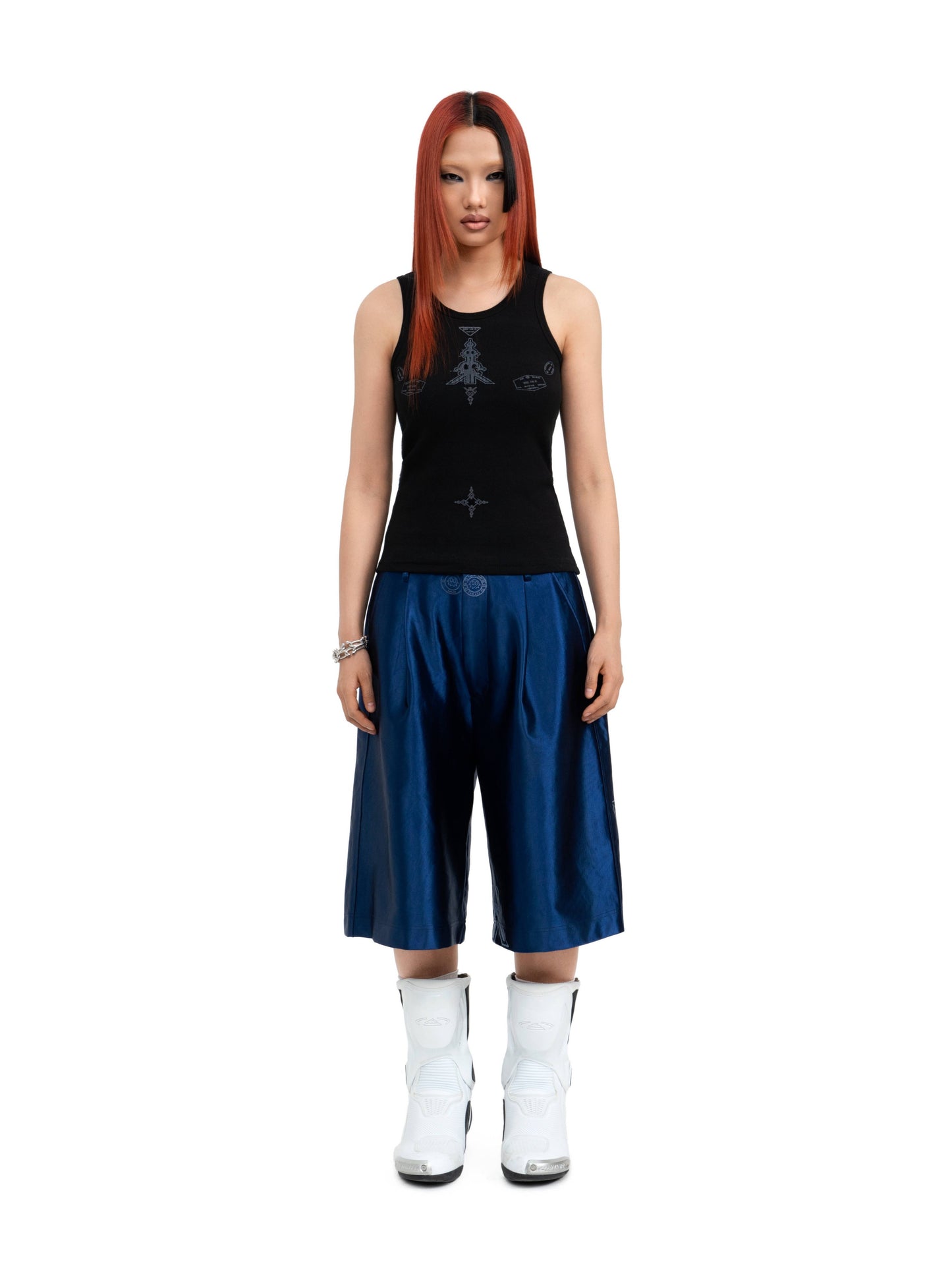 fomulo ‘Fugu worldwide’ wearable visa Printed Tank Top