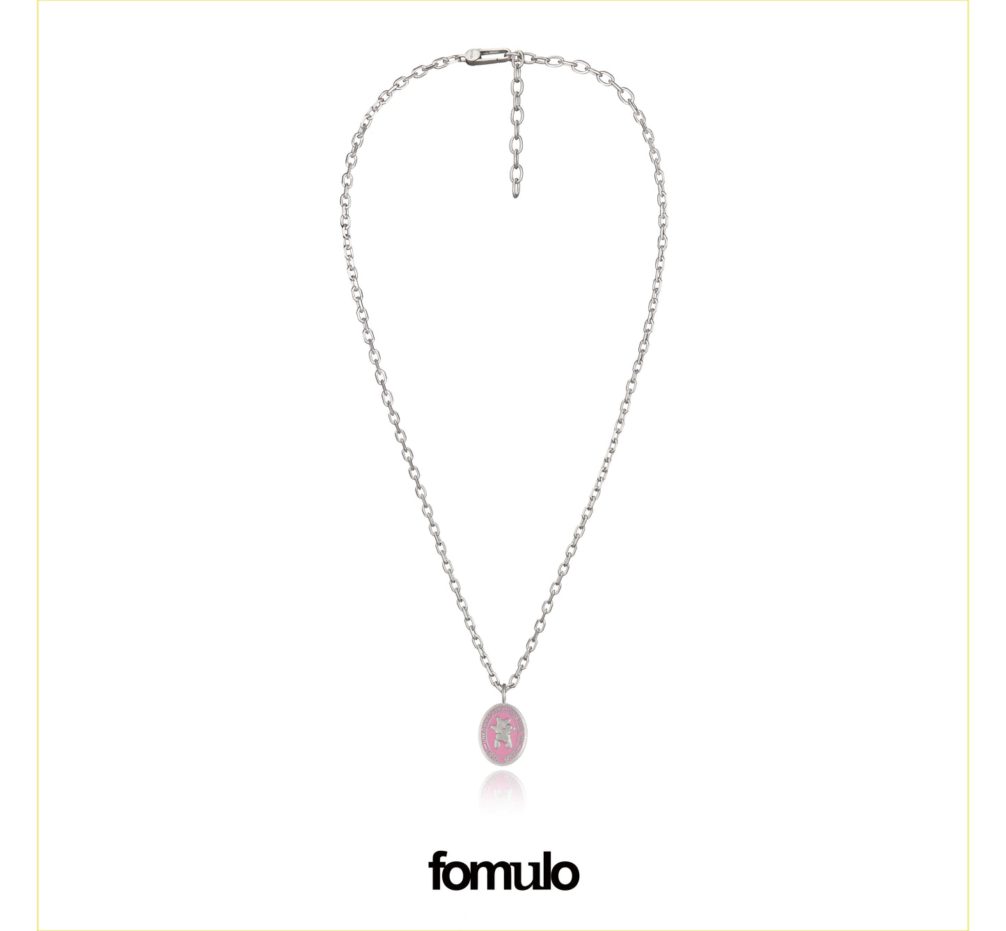 fomulo Dickybear Token Necklace