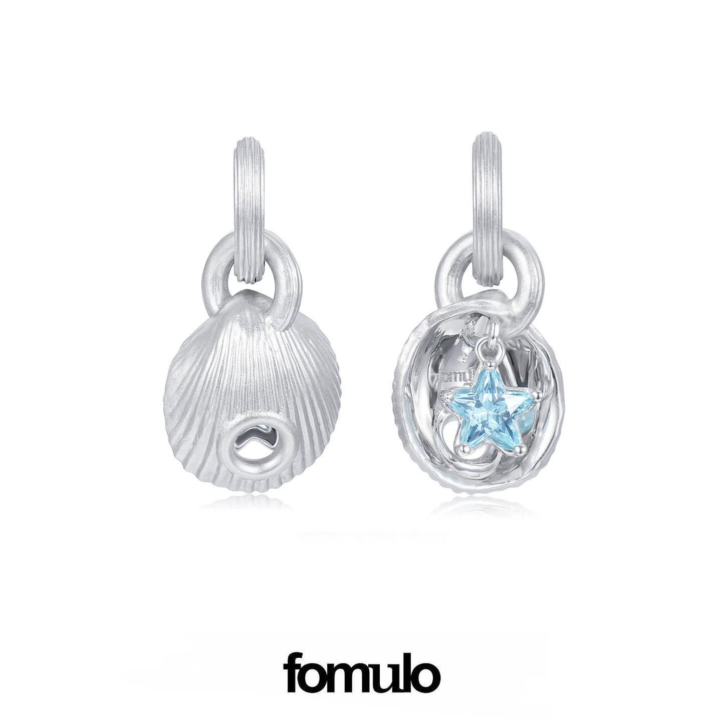 fomulo Shell piercing STAR EARRING.