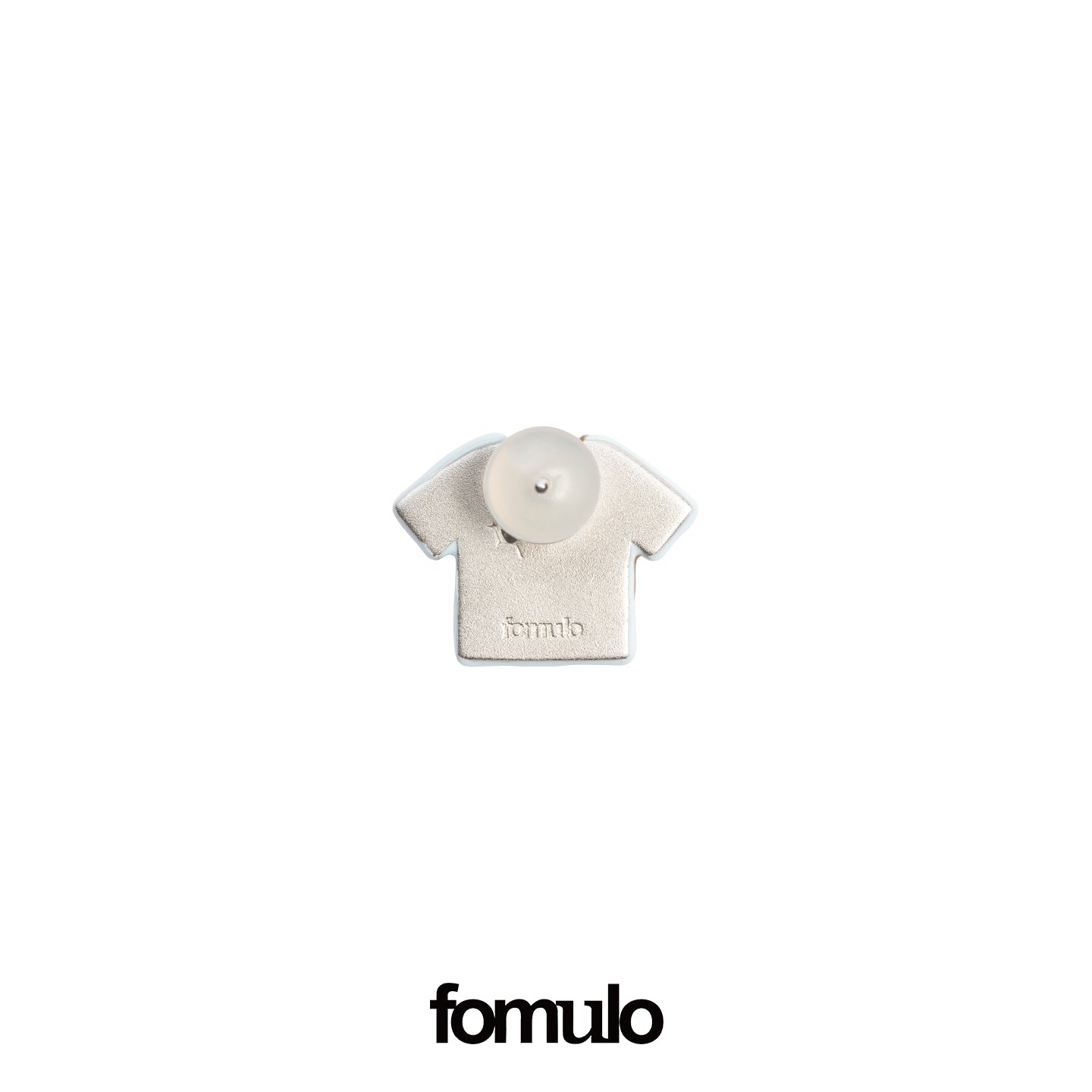 Fomulo Balls Jersey Cubic Zirconia Stud Earrings