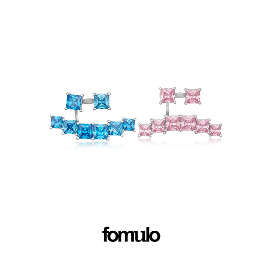 fomulo Happy emoticon Ear stud（single）