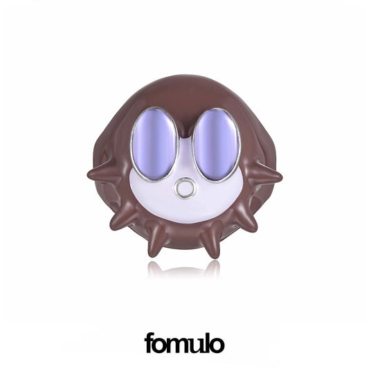 fomulo Brown Baby Fugu Ring