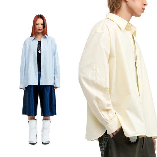 fomulo ‘Fugu worldwide’ wearable visa Shanghai Pearl Tower Printed Shirt