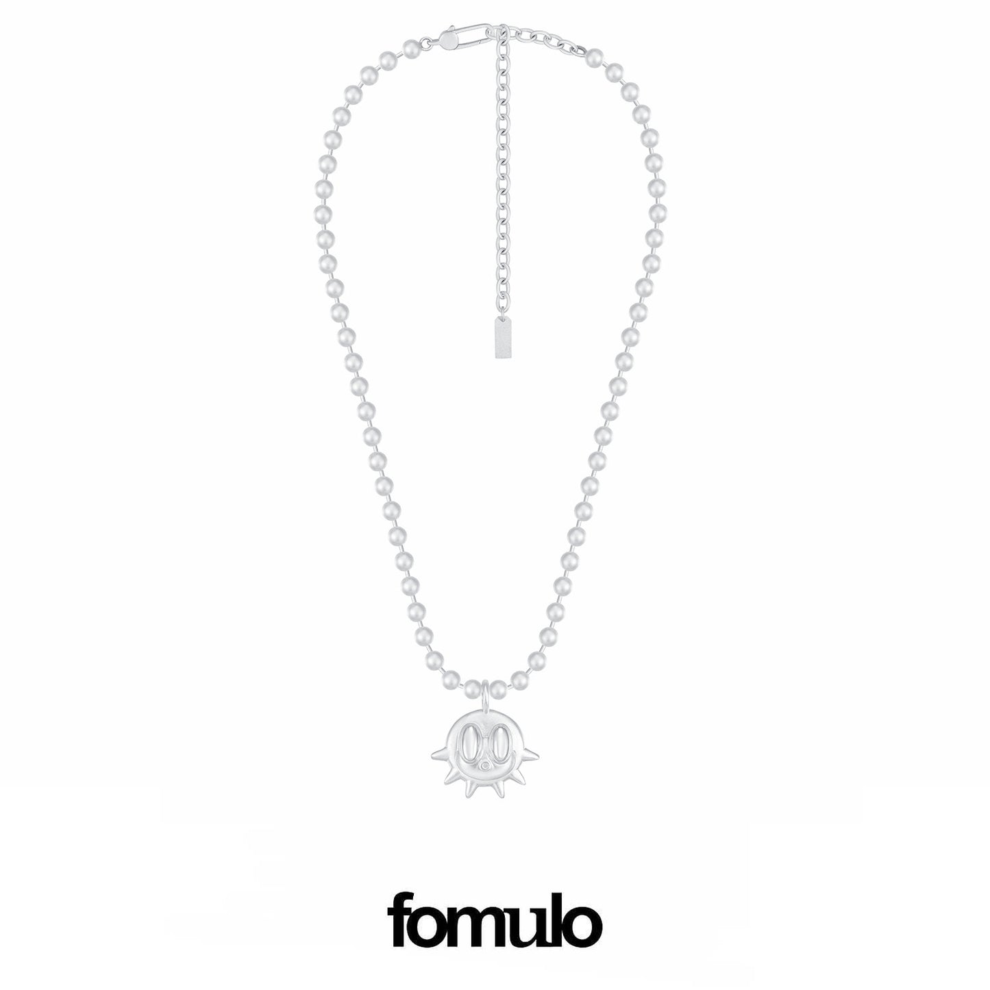 fomulo Baby Fugu Pufferfish Sea Monster Necklace