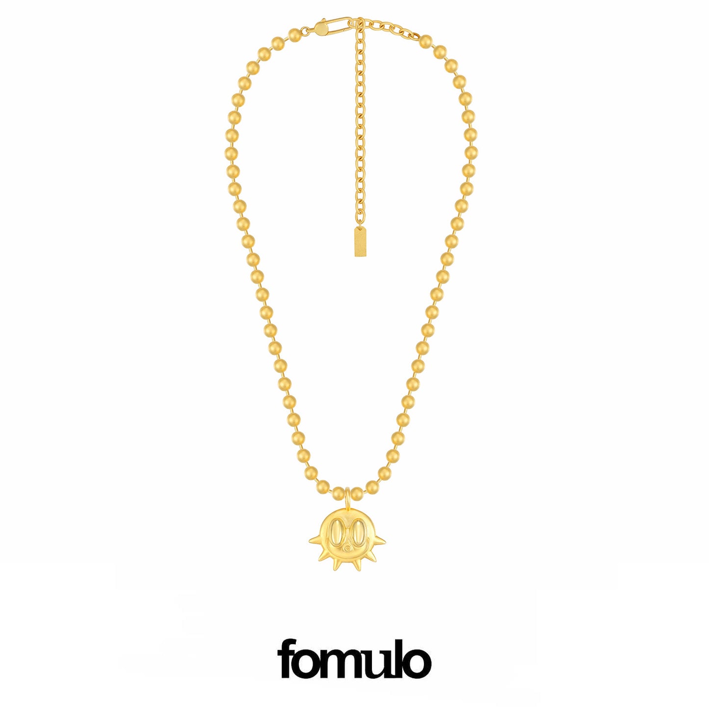 fomulo Baby Fugu Pufferfish Sea Monster Necklace