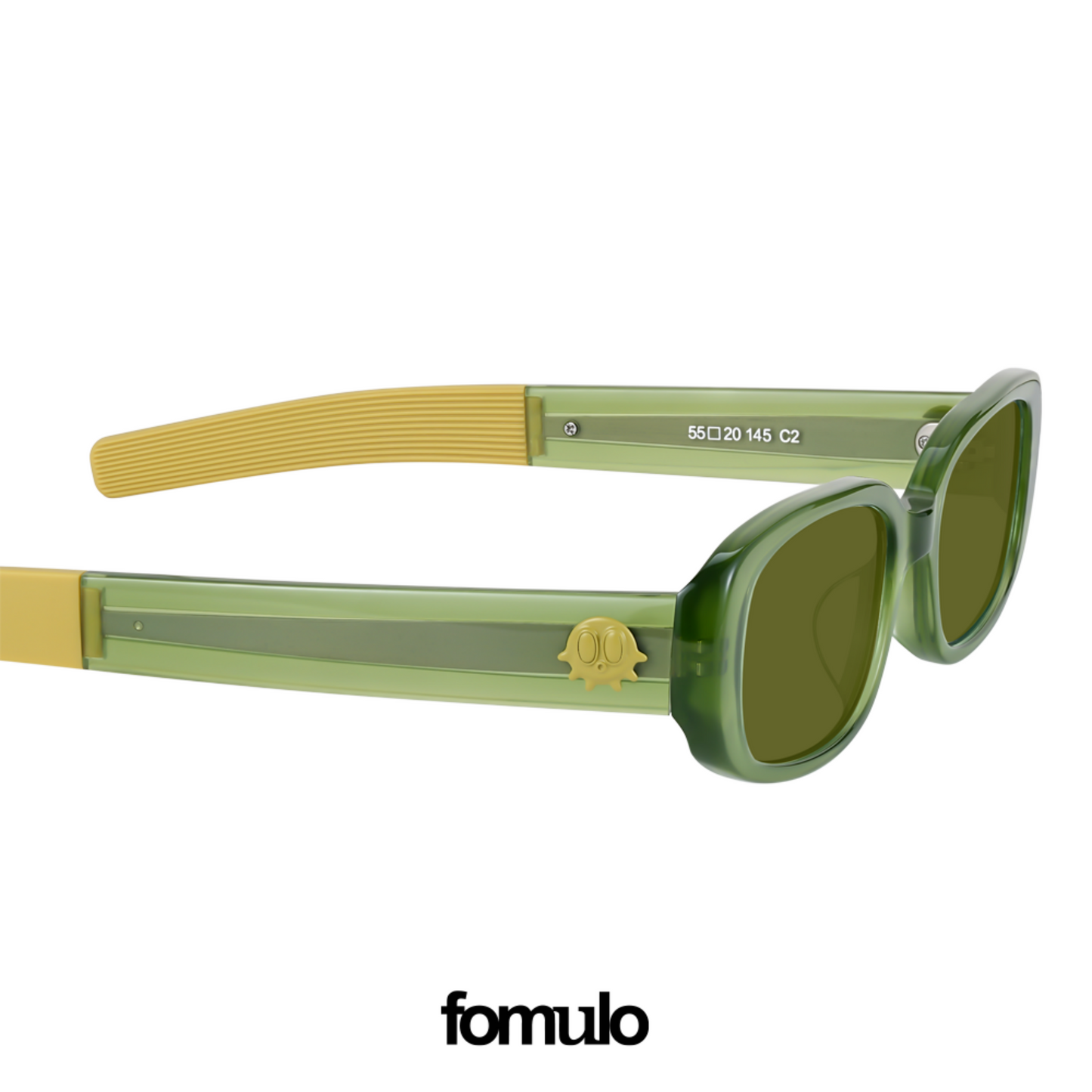 fomulo SHIBUYA Vintage Narrow-Frame Sunglasses