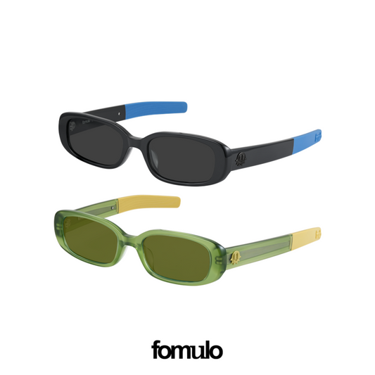 fomulo SHIBUYA Vintage Narrow-Frame Sunglasses