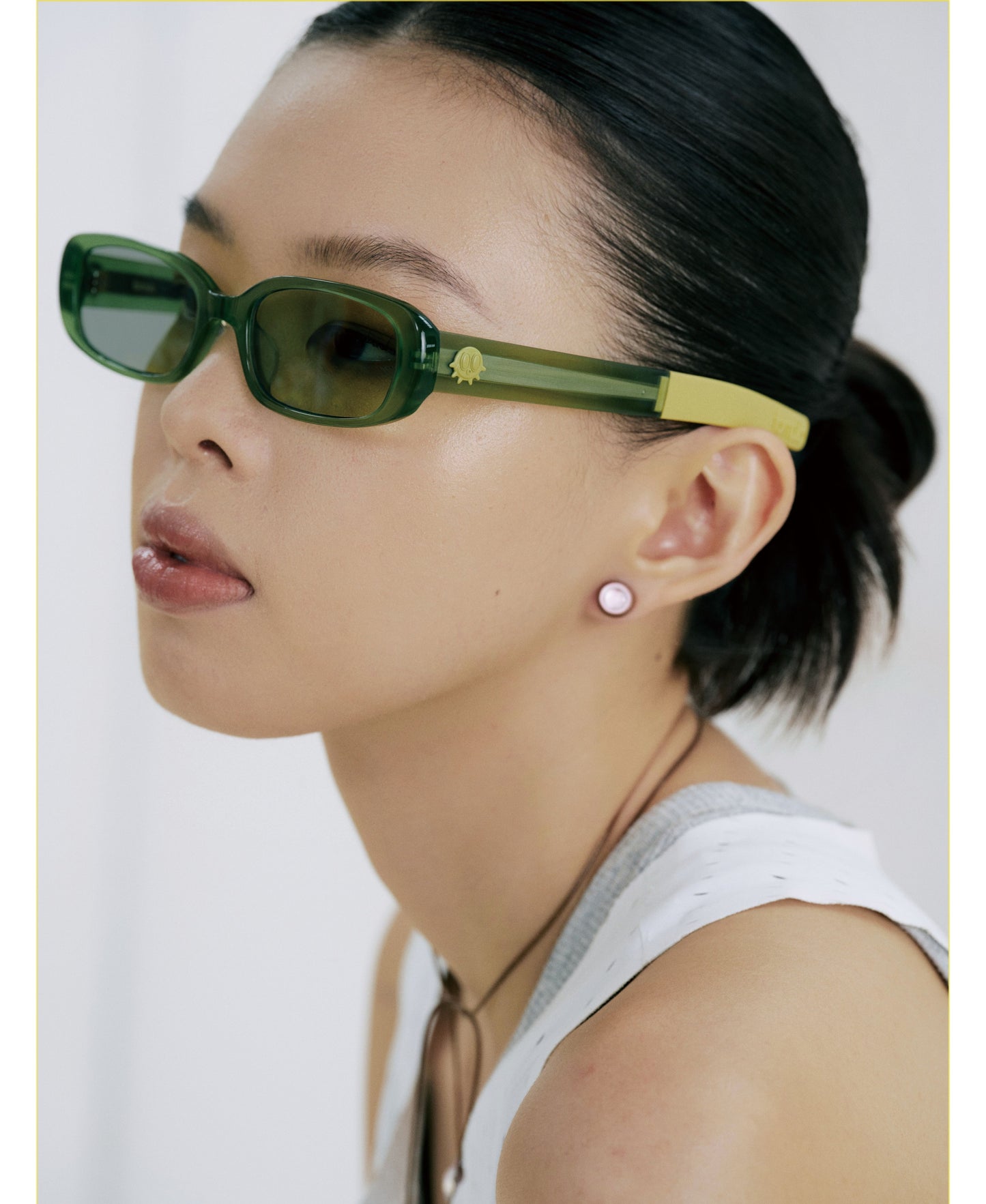 fomulo SHIBUYA Vintage Narrow-Frame Sunglasses