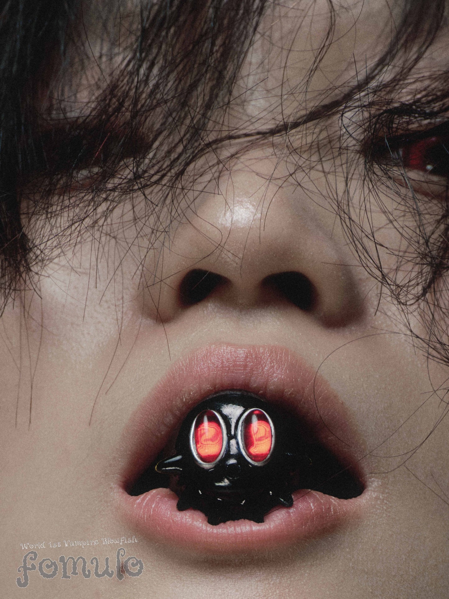 fomulo Vampire Pufferfish Necklace / Ring