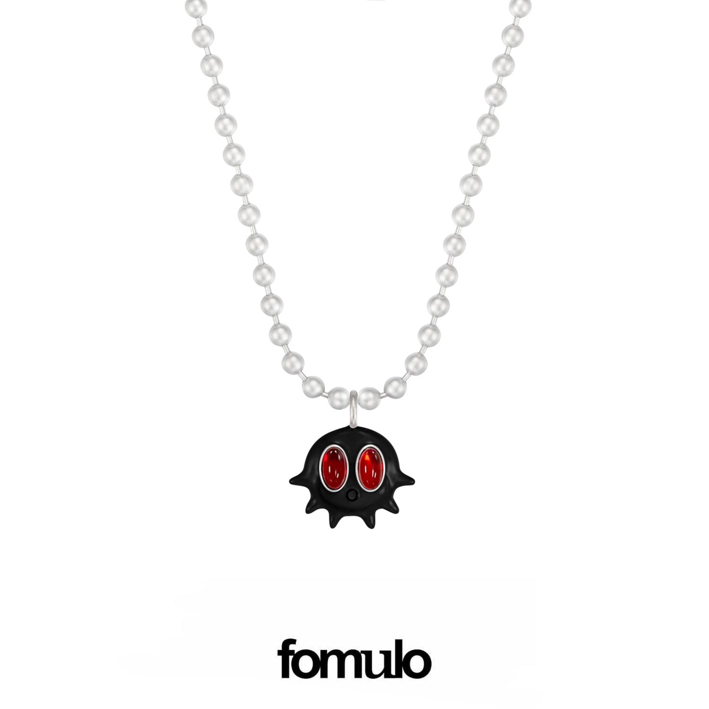 fomulo Vampire Pufferfish Necklace / Ring