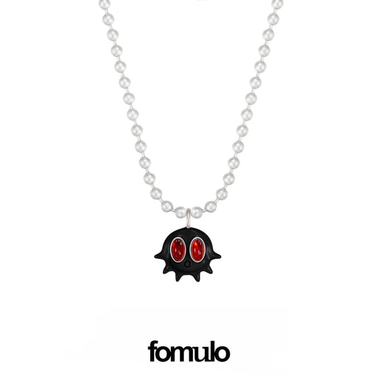 fomulo Vampire Pufferfish Necklace / Ring
