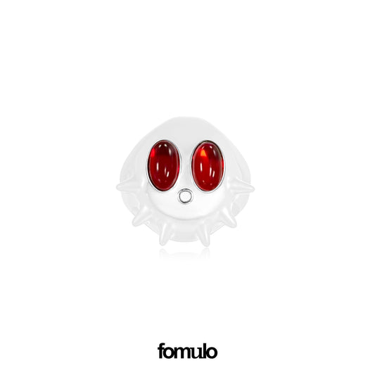 fomulo Ghost Baby Fugu Ring Necklace