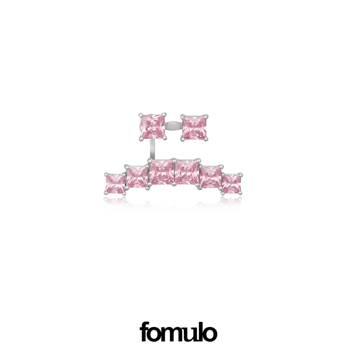 fomulo Happy emoticon Ear stud（single）