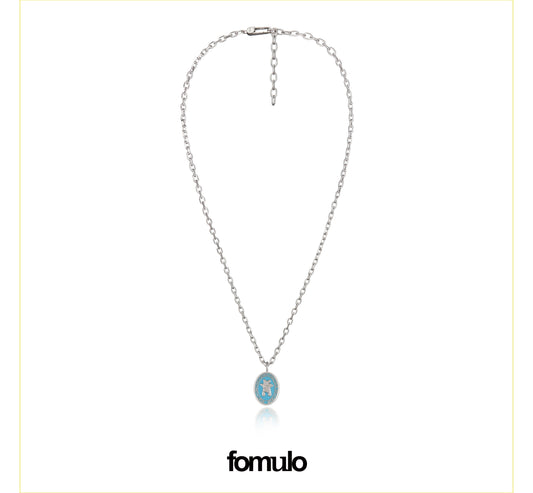 fomulo Dickybear  Token   Necklace