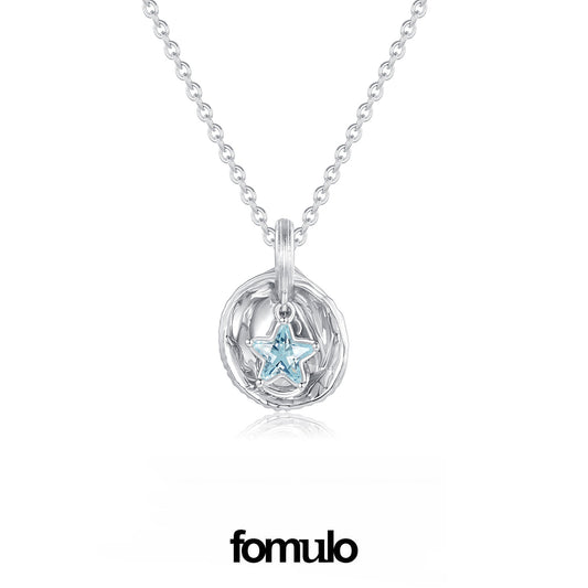 fomulo Shell piercing STAR NECKLACE.