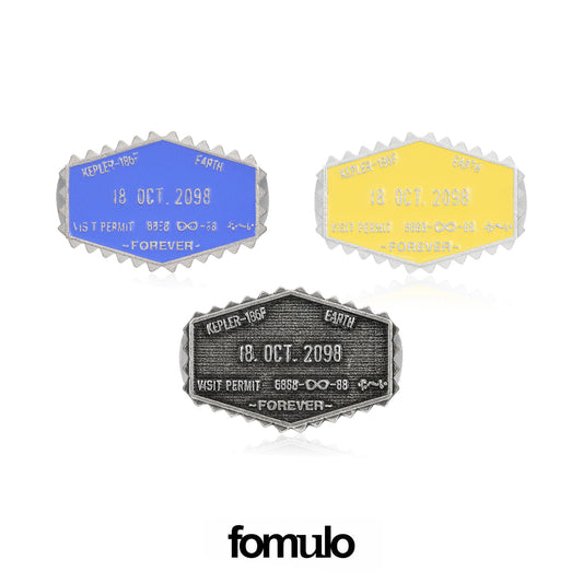 fomulo ‘Fugu worldwide’  wearable visa dogtag Ring