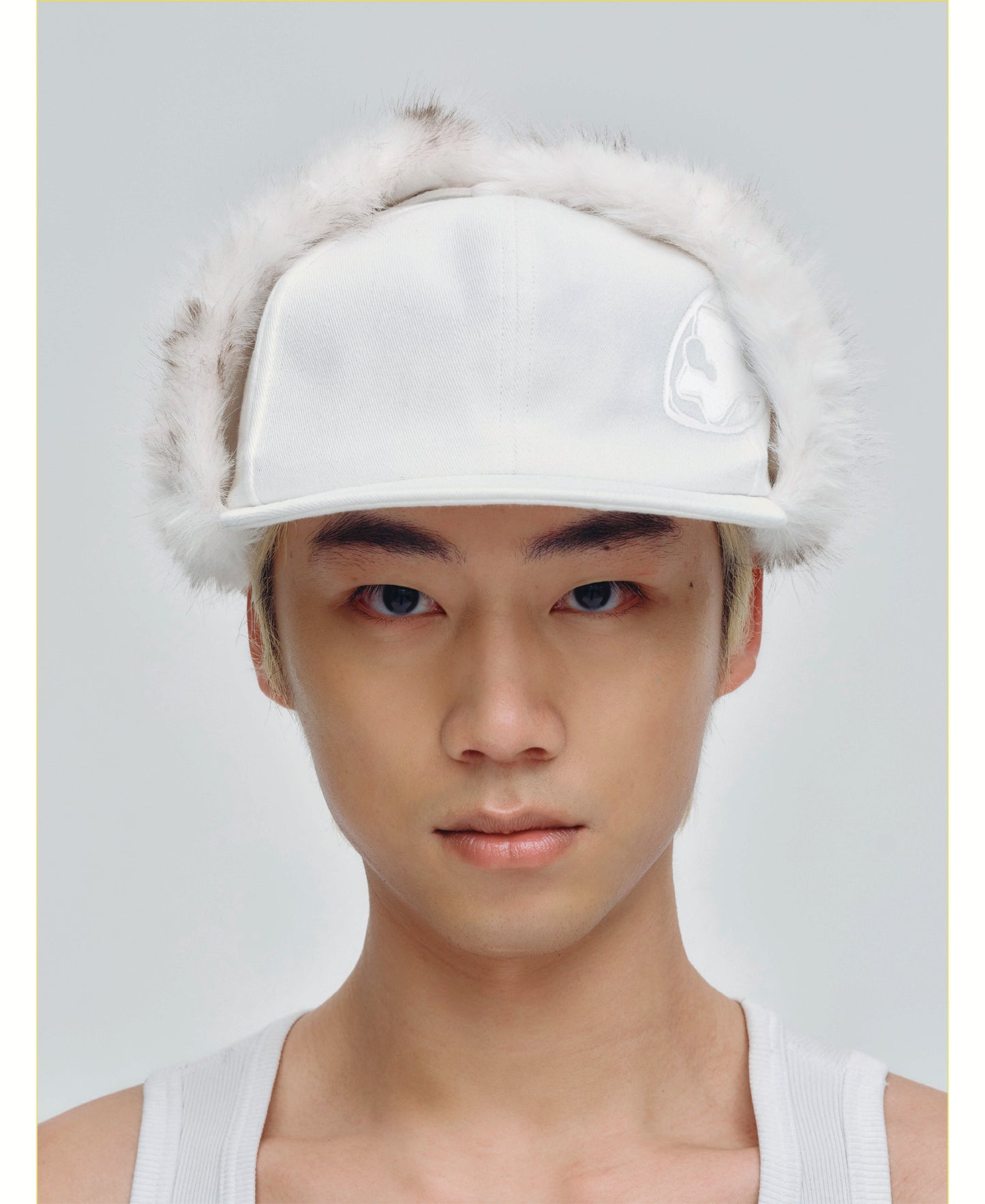 fomulo Flat-brim Embroidered Lei Feng Hat (Unisex)